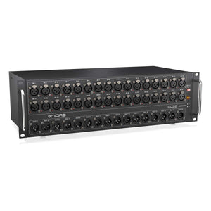 MIDAS DL32 32 Input, 16 Output Stage Box with 32 Midas Microphone Preamplifiers, ULTRANET and ADAT Interfaces