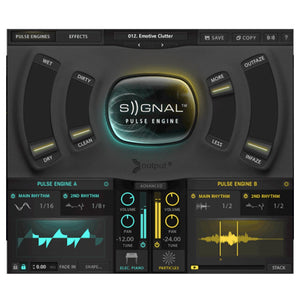 Output Sounds Signal - Software Instrument SCREENSHOT
