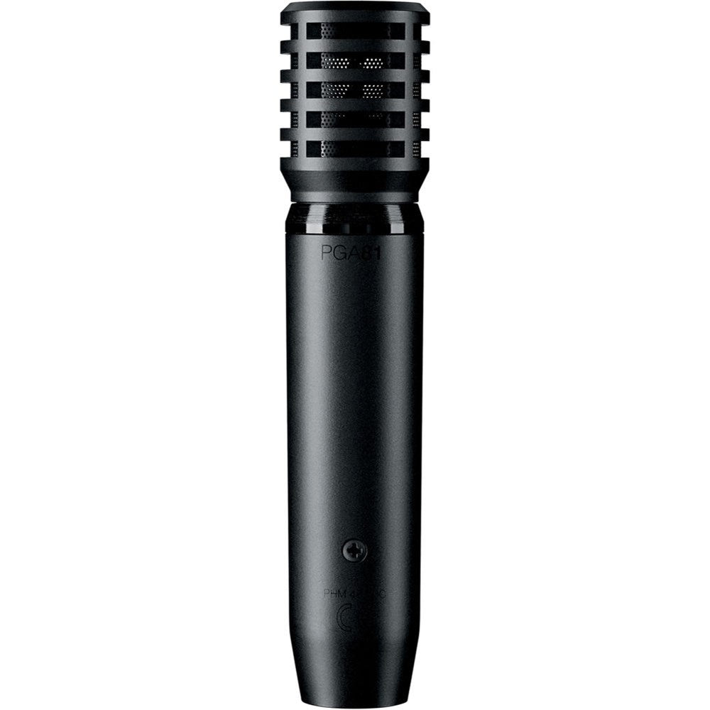 Shure PGA81-XLR Cardioid Condenser Instrument Microphone 