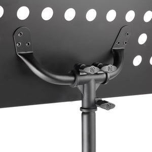Adam Hall SMS17 Music Stand With Perforated Steel Desk