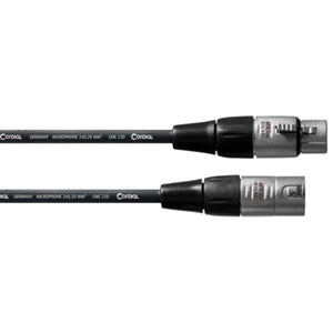 Cordial XLR Male to XLR Female Cable 3-pins