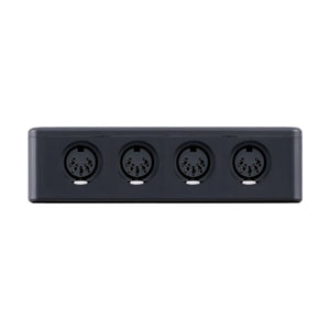 MIDI SOLUTIONS 4 OUTPUT MERGE BOX Front