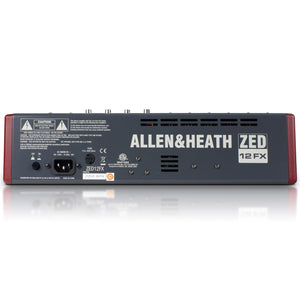 Analog Mixers - Allen & Heath ZED-12FX - Analogue Mixer With USB