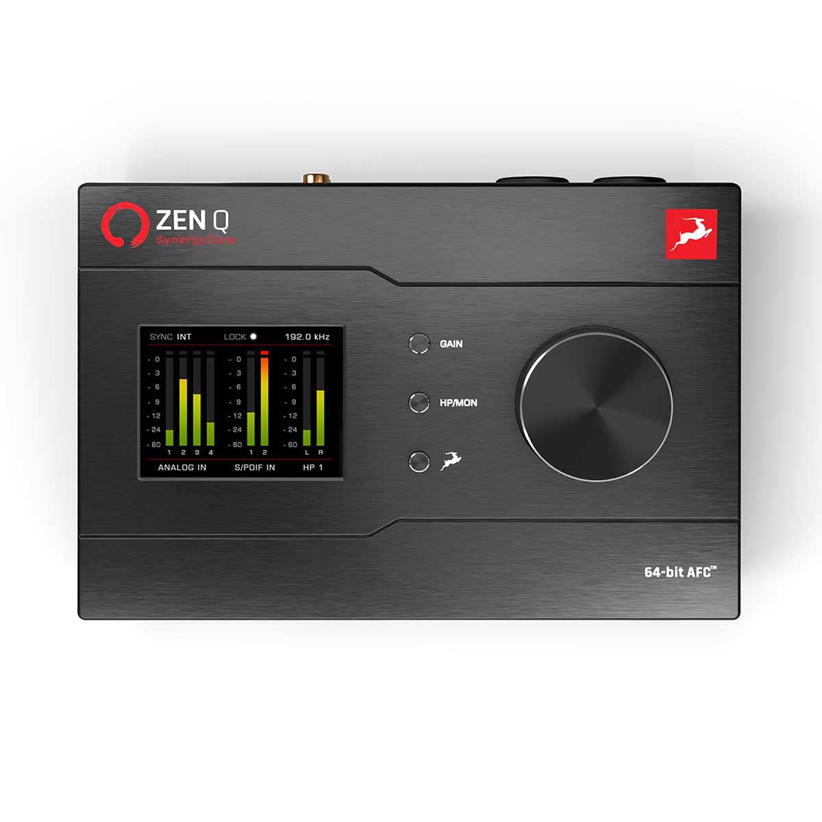 Antelope Audio Zen Q Synergy Core 14x10, BUS-POWERED ,THUNDERBOLT 3, 1 FPGA and 2 DSP processors