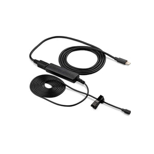 Apogee ClipMic Digital 2 Premium lavalier microphone for iPhone, iPad, macOS, and Windows