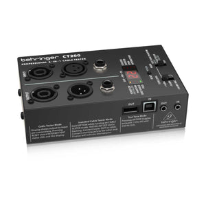 Behringer CT200 Microprocessor-Controlled 8-in-1 Cable Tester