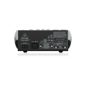 Behringer QX602MP3 6-Input 2-Bus Mixer with XENYX Mic Preamps, British EQs, MP3 Player and Multi-FX