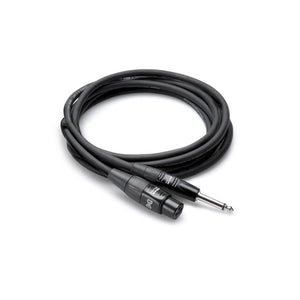 Cables & Adapters - HOSA Pro HMIC-HZ - REAN XLR3F To 1/4 In TS