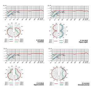 Condenser Microphones - AKG C414 XLS Multipattern Condenser Microphone