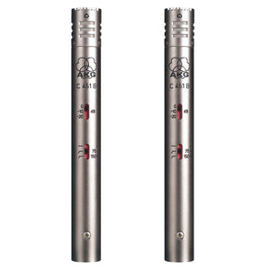 Condenser Microphones - AKG C451 B Small-Diaphragm Condenser Microphone MATCHED PAIR