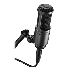 Condenser Microphones - Audio-Technica AT2020 Studio Condenser Microphone