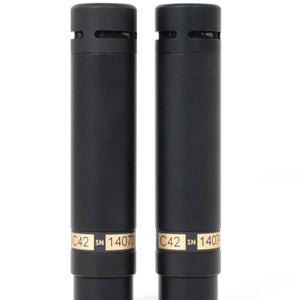 Condenser Microphones - Josephson C42 Matched Pair - Small Diaphragm Condenser Microphones