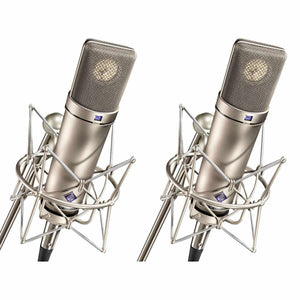 Condenser Microphones - Neumann U87 Ai Switchable Studio Microphone Stereo Set