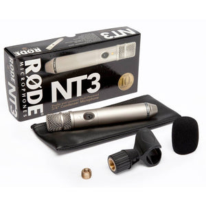 Condenser Microphones - RODE NT3 3/4" Cardoid Condenser Microphone