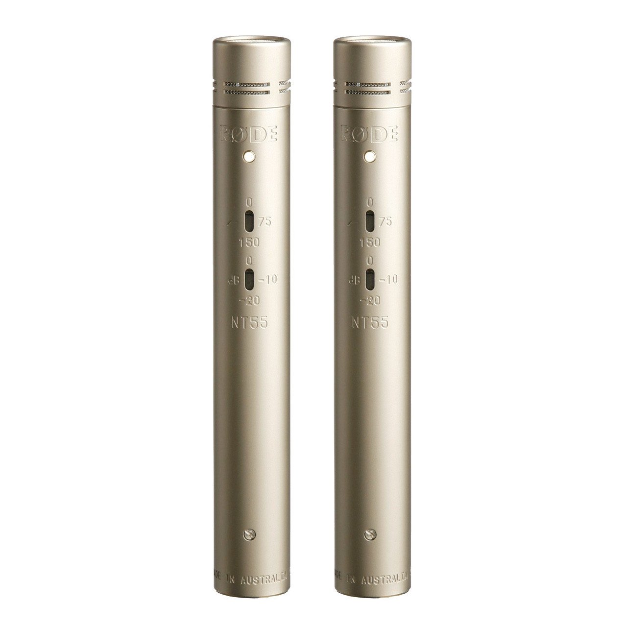 Condenser Microphones - RODE NT55 Stereo Pair Multi-Pattern 1/2" Condenser Microphones