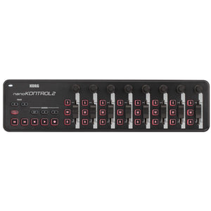 Control Surfaces - Korg NanoKONTROL 2 Slim-Line USB Control Surface BLACK
