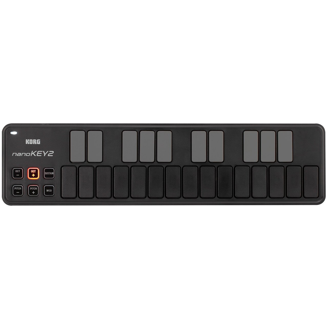 Controller Keyboards - Korg NanoKEY2 25-Key Portable USB Controller Keyboard BLACK