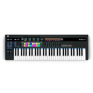 Controller Keyboards - Novation 61 SL MkIII 61-Key Controller Keyboard & 8 Track Sequencer