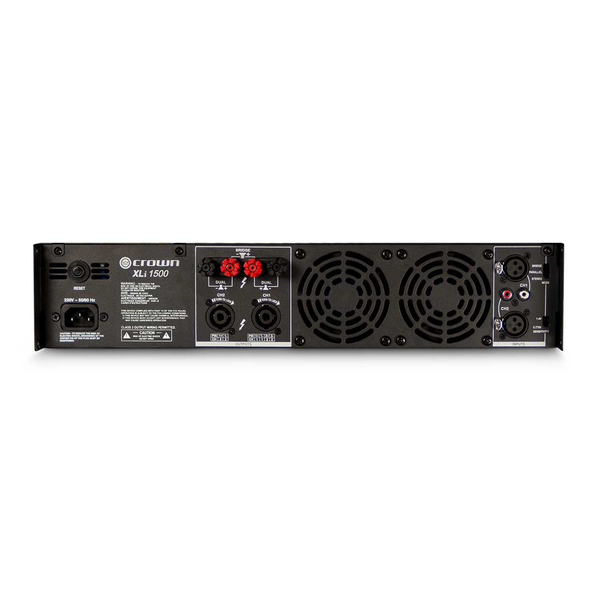 Crown XLI1500 Two-channel, 450W @ 4Ω Power Amplifier