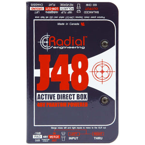 DI Boxes - Radial J48 - Active DI