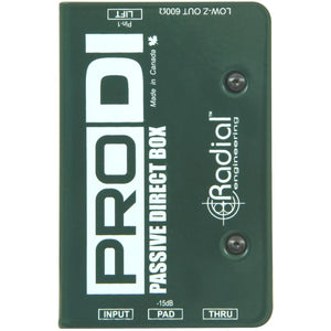 DI Boxes - Radial PRODI - Passive DI