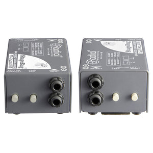 DI Boxes - Radial StageBug SB-6 2-channel Passive Audio Isolator
