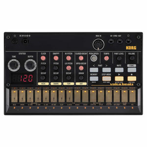 Drum Machines - Korg Volca Beats Analog Drum Synthesizer & Sequencer