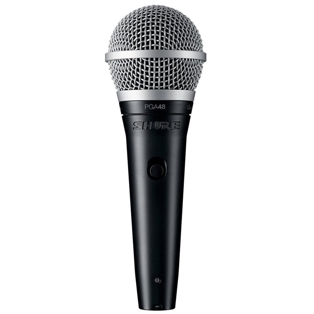 Dynamic Microphones - Shure PGA48-XLR Vocal Cardioid Dynamic Microphone With XLR-XLR Cable