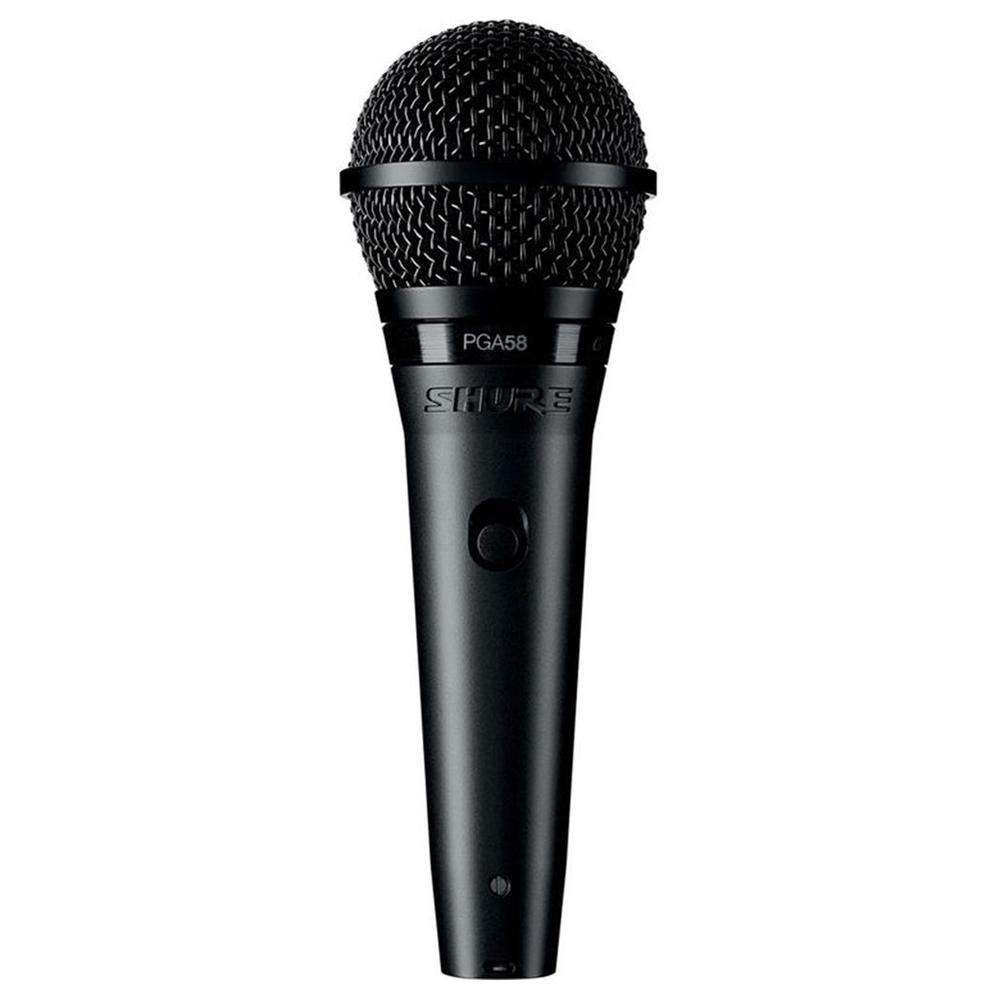 Dynamic Microphones - Shure PGA58-XLR Vocal Cardioid Dynamic Microphone With XLR-XLR Cable