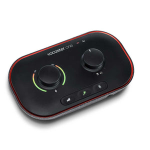 Focusrite Vocaster One podcast interface for solo content creators