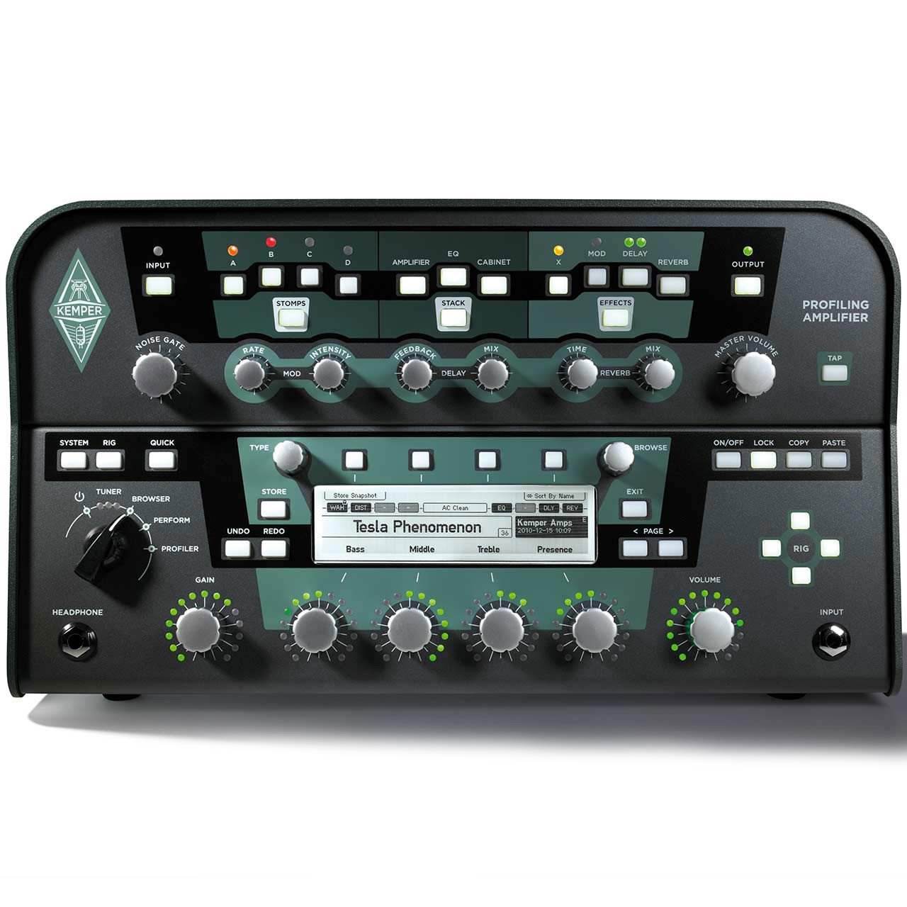 Guitar Amplifiers - Kemper Profiler Powerhead - 600 Watt Profiling Amplifier