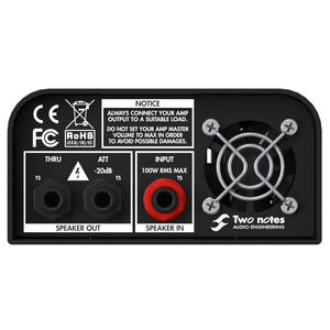 Guitar Amplifiers - Two Notes Torpedo Captor - Compact Loadbox And Amp DI