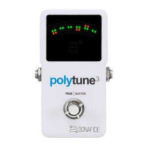Guitar Tuners - TC Electronic Polytune 3 W/ High Quality BonaFide Buffer