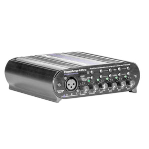 Headphone Amplifier - ART HeadAMP 4 Pro - Five Channel Headphone Amplifier W/ Talkback