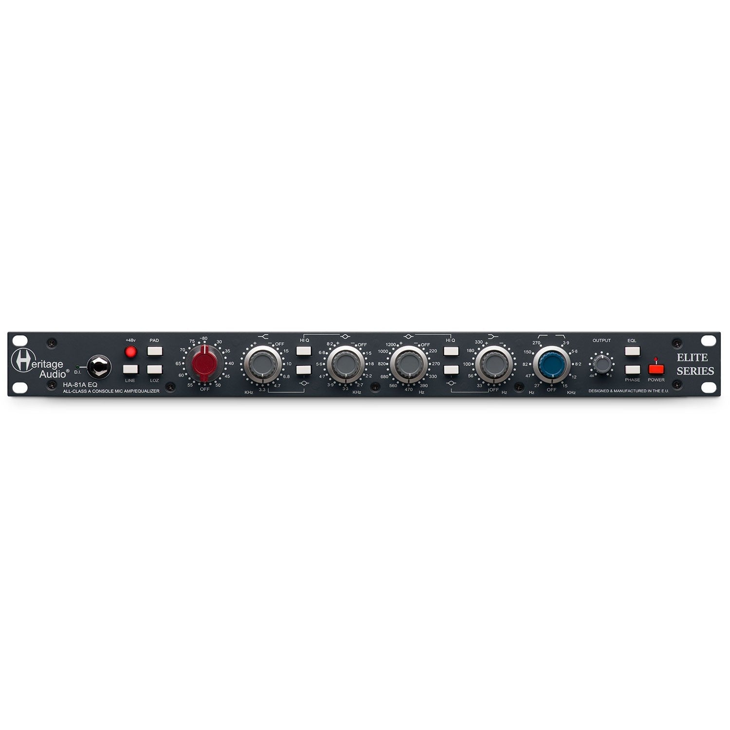 Heritage Audio HA-81A Microphone Preamp with EQ