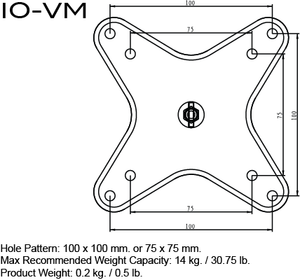 Triad-Orbit IO-VM IO VESA Mount