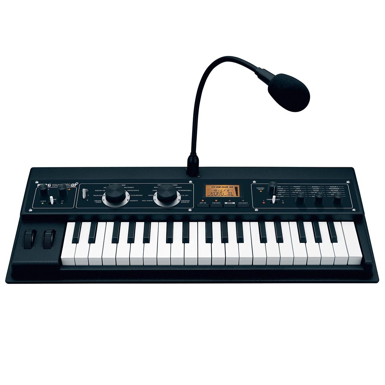 Keyboard Synthesizers - Korg MicroKORG XL+ Analog Modelling Synthesizer Keyboard