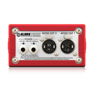 Klark Teknik AES50 Dual Port AES50 Repeater with up to 100 Metre Range