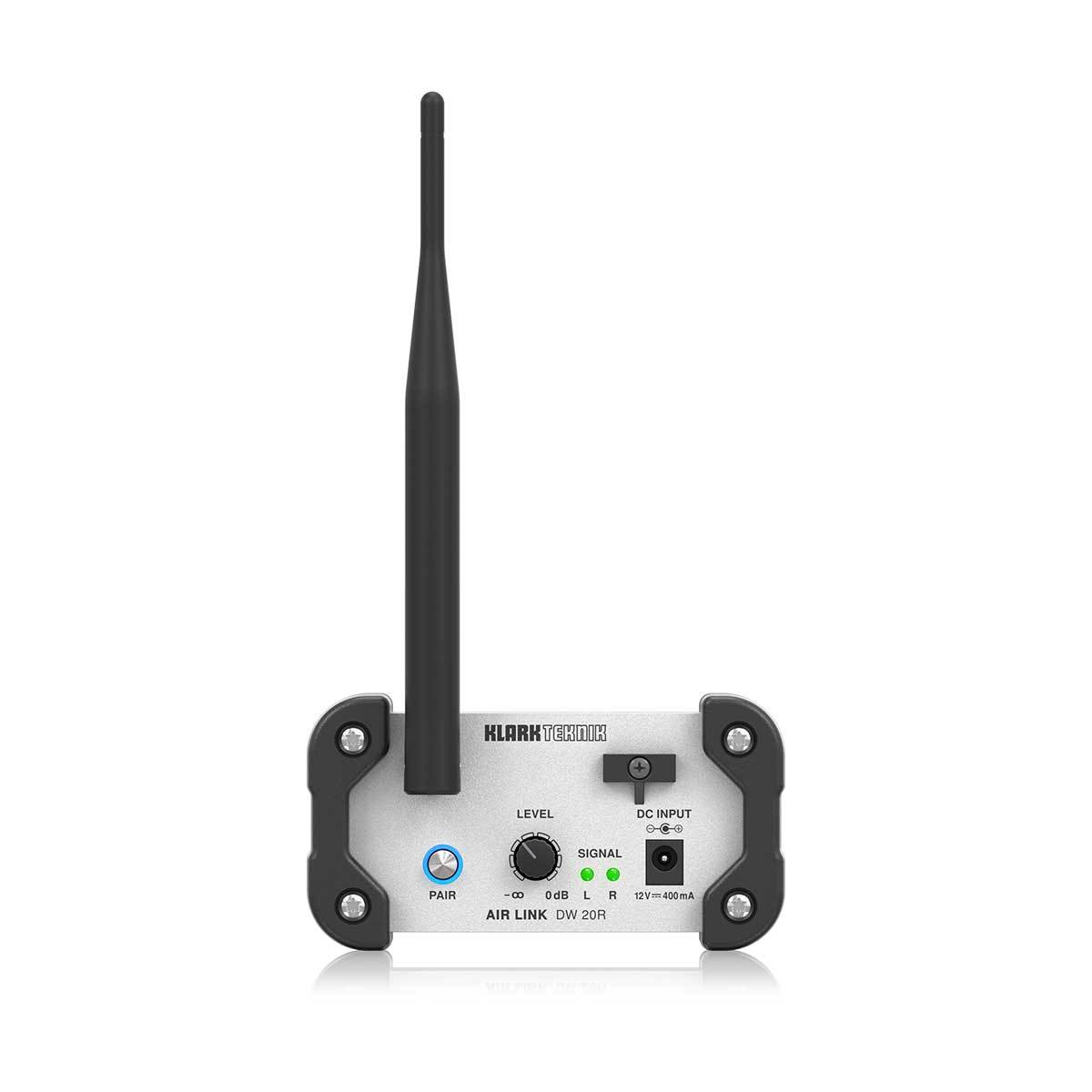 Klark Teknik DW 20R 2.4 GHz Wireless Stereo Receiver Front