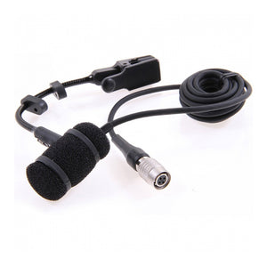 Lapel Microphones - Audio-Technica ATM350cW Cardioid Condenser Clip-on Instrument Microphone