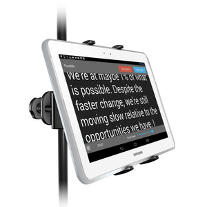 Microphone Accessories - IK Multimedia IKlip Xpand - Universal Mic Stand Support For Tablets