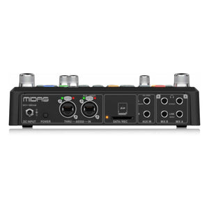 Midas DP48 Dual 48 Channel Personal Monitor Mixer with SD Card Recorder, Stereo Ambience Microphone and Remote Powering