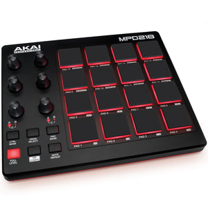 MIDI Controllers - AKAI MPD218 Midi Pad Controller