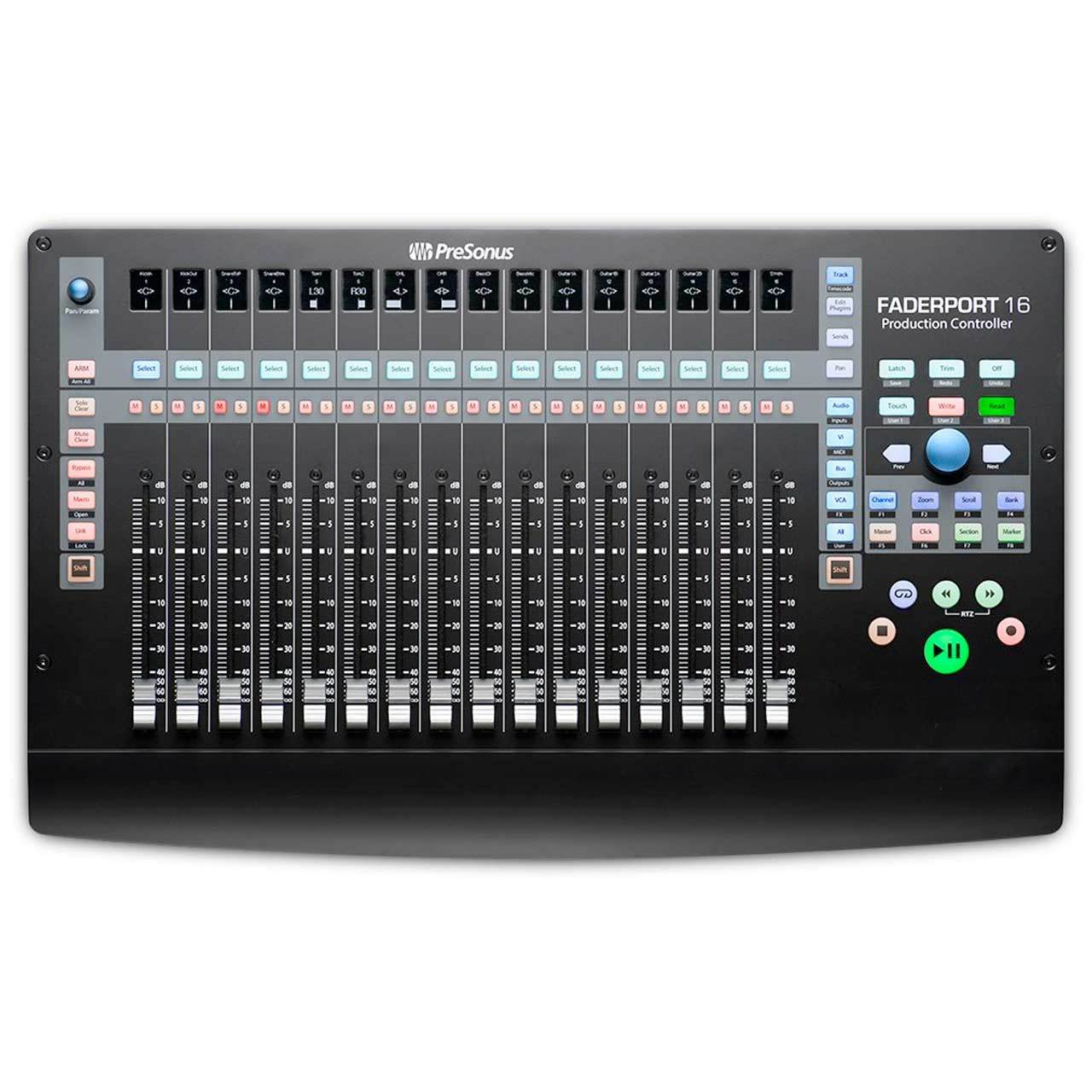 MIDI Controllers - PreSonus FaderPort 16: 16-channel Mix Production Controller