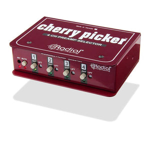 Outboard Accessories - Radial Engineering Cherry Picker Mic Pre-Amp Selector