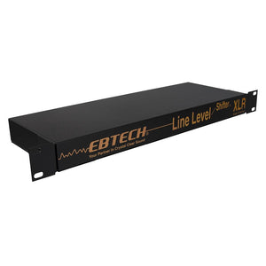 PA Accessories - EBTECH LINE LEVEL SHIFTER LLS-8-XLR (8 Ch Rack With XLR)