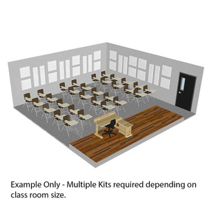 Primacoustic Clarity Room Kit for improving acoustics of Shared Offices, Boardrooms or Home