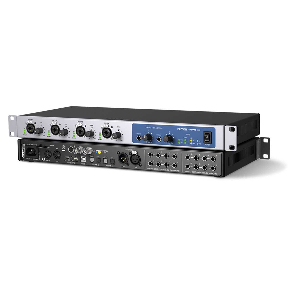 RME Fireface 802 60-Channel USB & FireWire Audio Interface