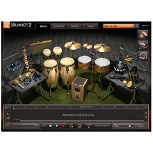 Sound Library Expansions - Toontrack Latin Percussion EZX EZDrummer Expansion Pack