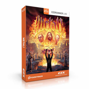 Sound Library Expansions - Toontrack Metal! EZX Expansion Pack For EZDrummer